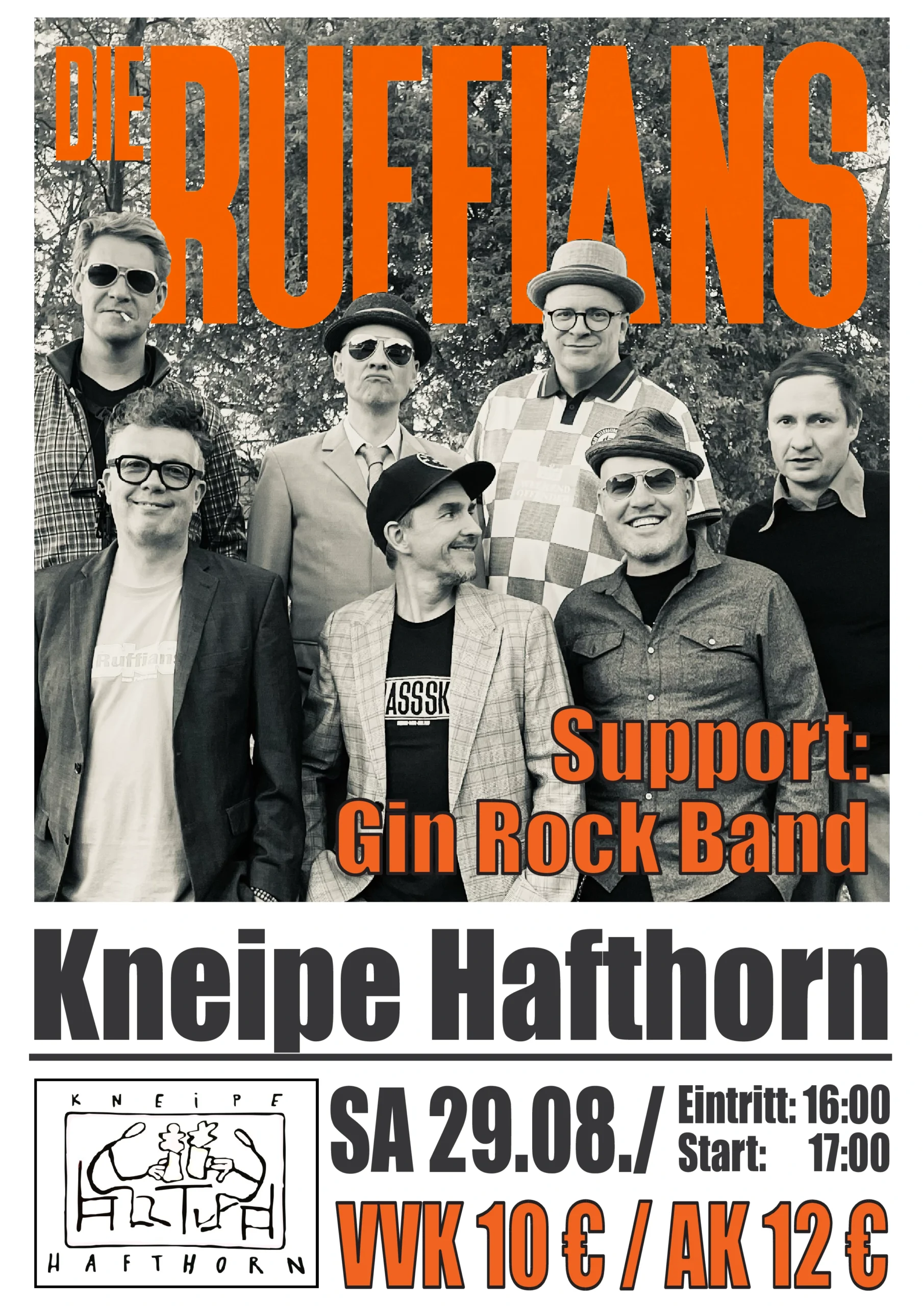 29.08.26 Ruffians Gin Rock Band Konzert Kneipe Hafthorn Potsdam 29.08.26 Ruffians Gin Rock Band Konzert Kneipe Hafthorn Potsdam